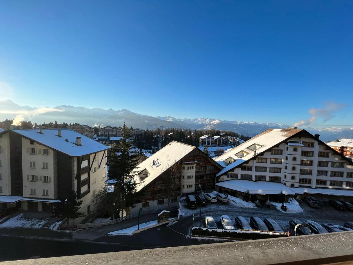 Apartmán L'Eperon Center Crans Wonderful View Exteriér fotografie