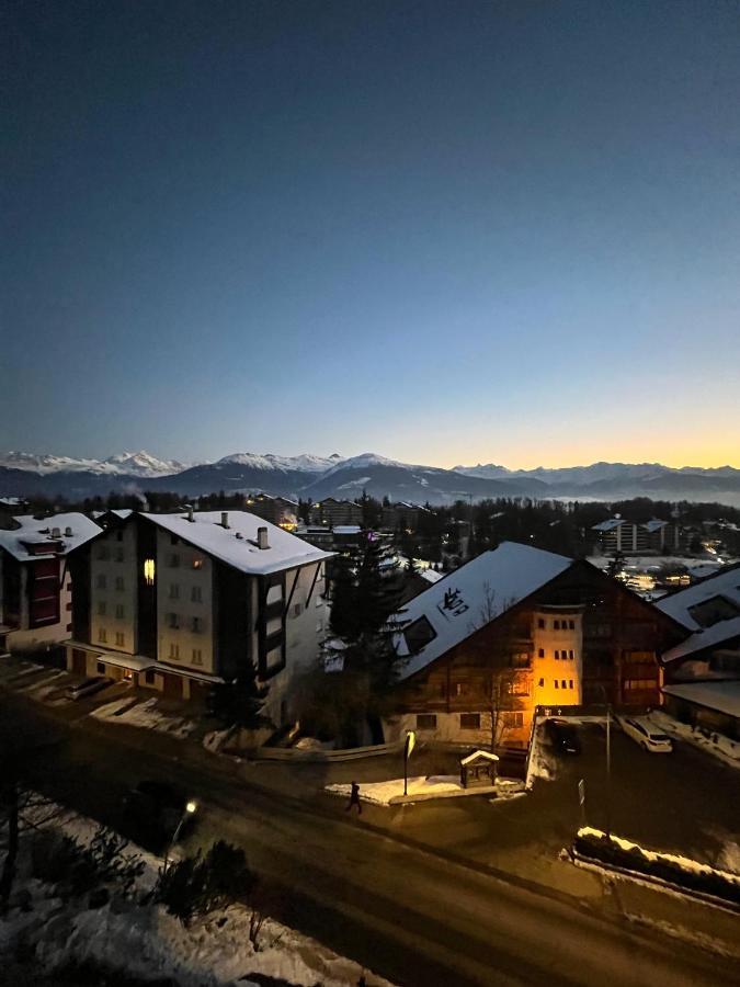 Apartmán L'Eperon Center Crans Wonderful View Exteriér fotografie