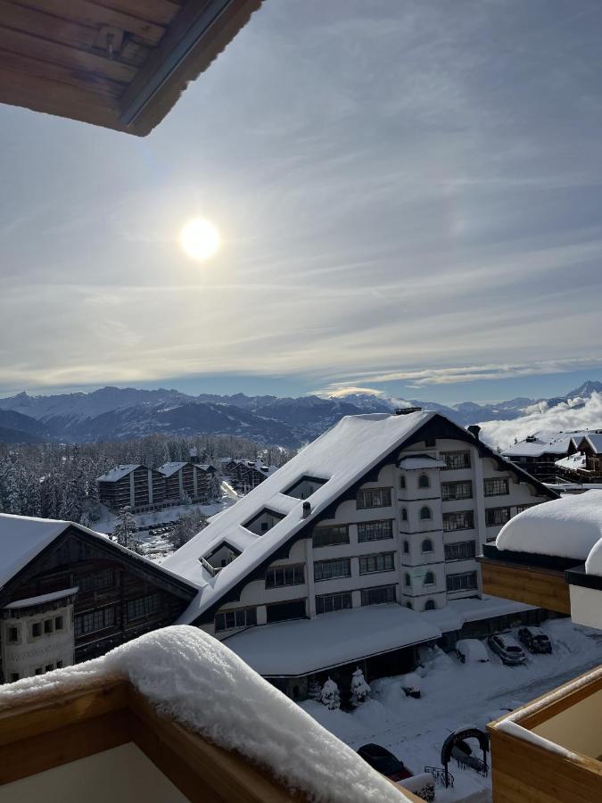 Apartmán L'Eperon Center Crans Wonderful View Exteriér fotografie