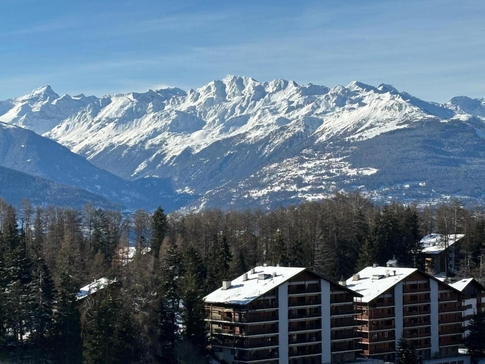 Apartmán L'Eperon Center Crans Wonderful View Exteriér fotografie