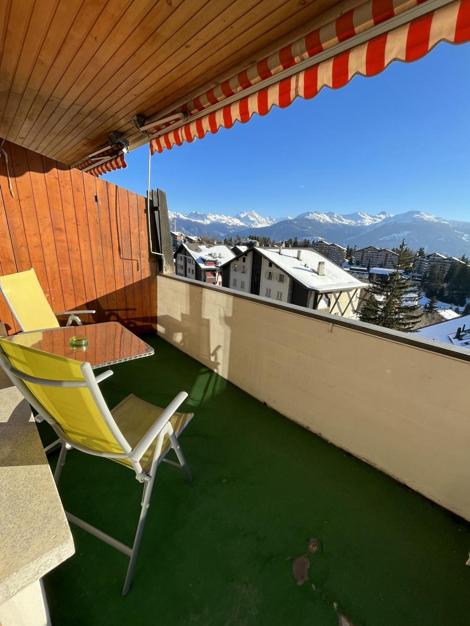 Apartmán L'Eperon Center Crans Wonderful View Exteriér fotografie