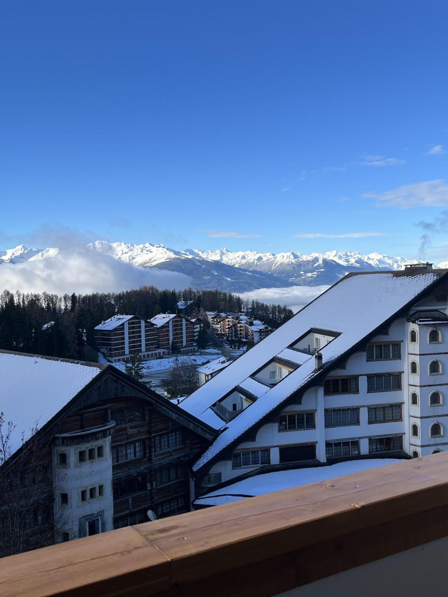 Apartmán L'Eperon Center Crans Wonderful View Exteriér fotografie