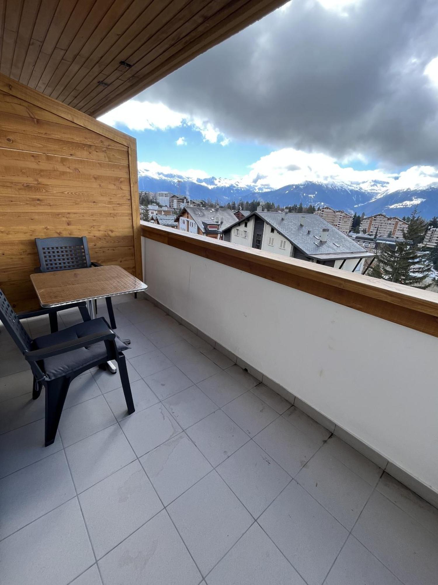 Apartmán L'Eperon Center Crans Wonderful View Exteriér fotografie