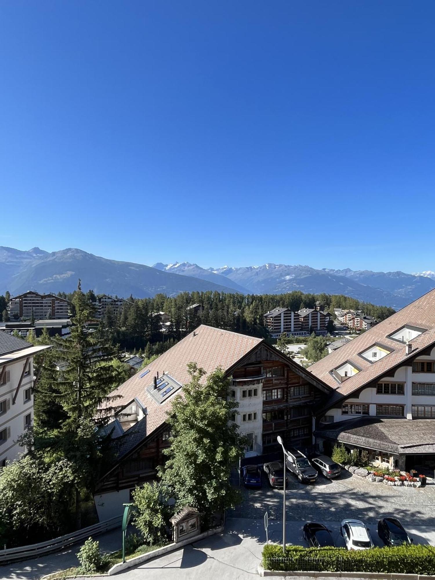 Apartmán L'Eperon Center Crans Wonderful View Exteriér fotografie