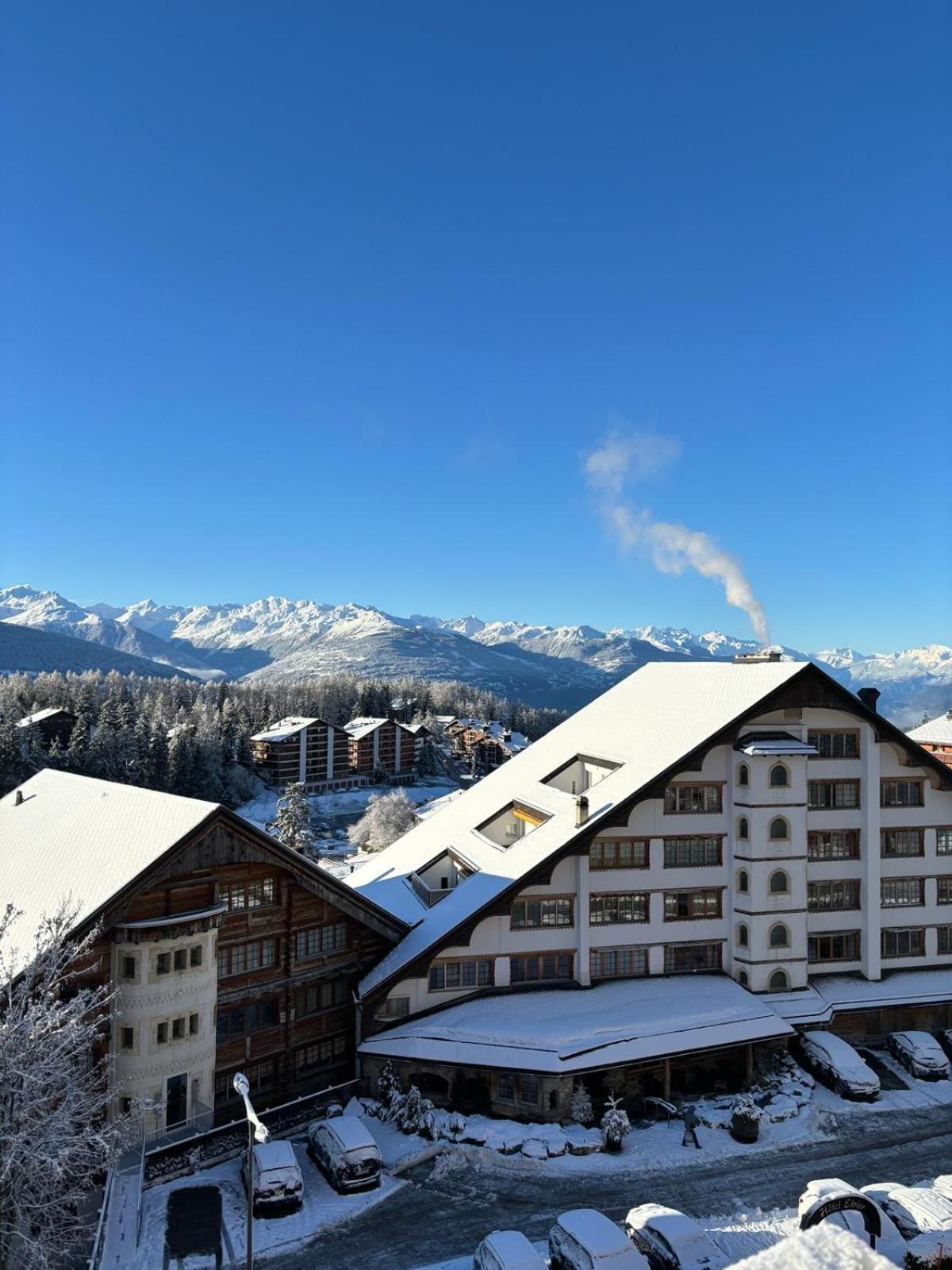 Apartmán L'Eperon Center Crans Wonderful View Exteriér fotografie