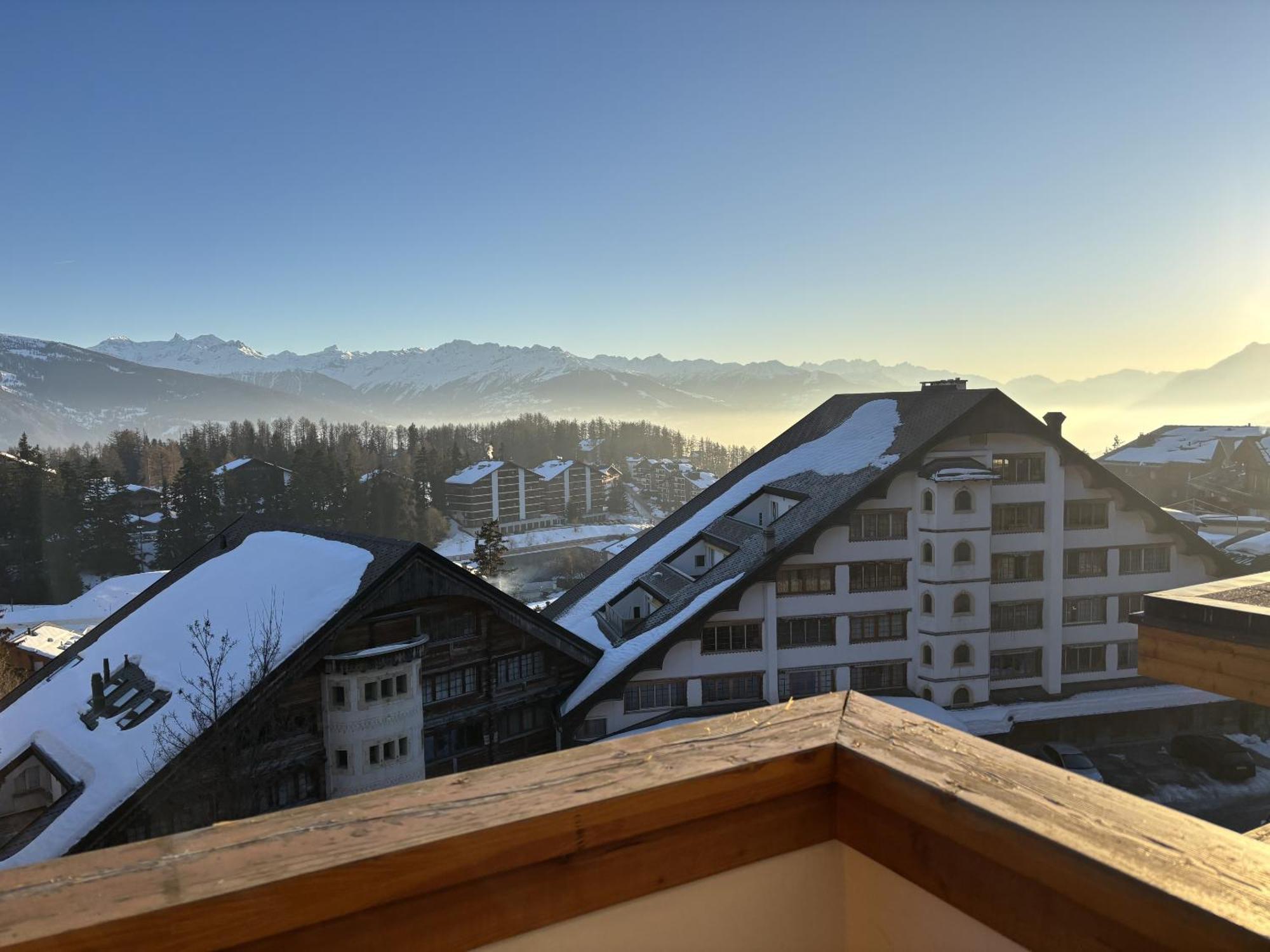 Apartmán L'Eperon Center Crans Wonderful View Exteriér fotografie